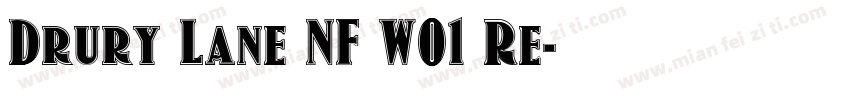 Drury Lane NF W01 Re字体转换